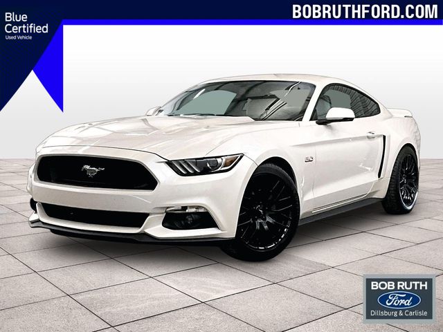 2017 Ford Mustang GT Premium White at Phil Fitts Ford