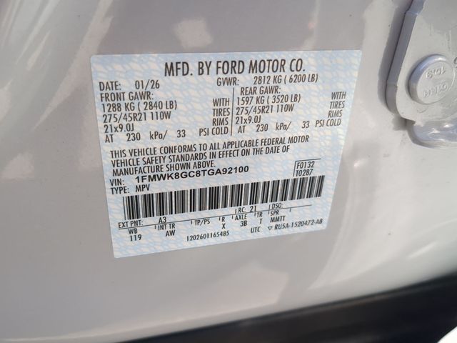 New 2026 Space White Metallic Ford ST image 50