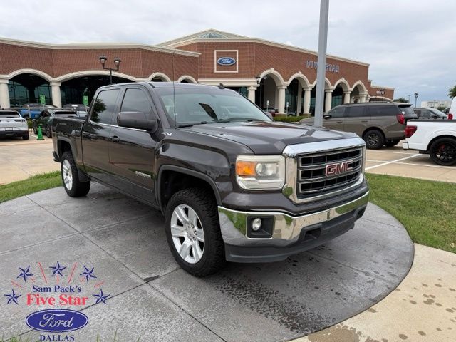 Gray (Iridium Metallic) 2014 GMC Sierra 1500 Pickup Truck Four-Wheel Drive 6-Speed Automatic Overdrive
