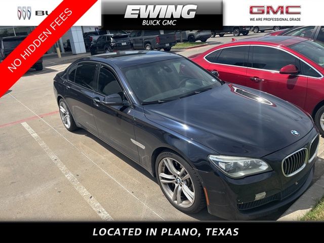 Carbon Black Metallic 2013 BMW 7 Series 750Li RWD Sedan Rear-Wheel Drive 8-Speed Automatic