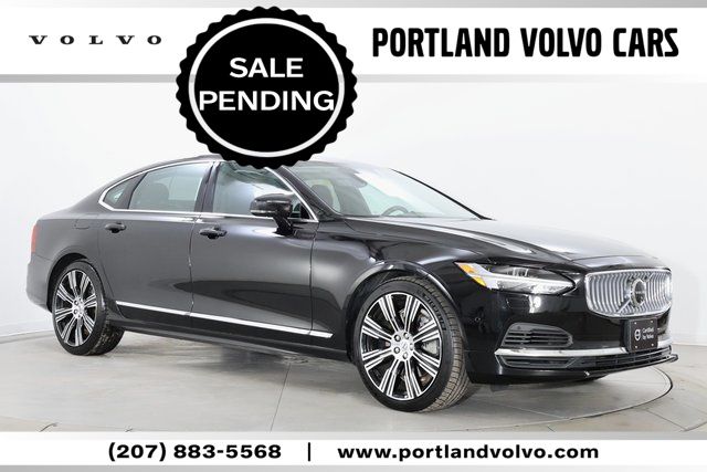 Onyx Black Metallic 2024 Volvo S90 Recharge T8 Ultimate eAWD Sedan All-Wheel Drive Automatic