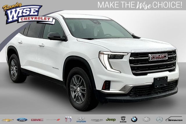 Summit White 2025 GMC Acadia Elevation AWD SUV / Crossover Four-Wheel Drive 8-Speed Automatic