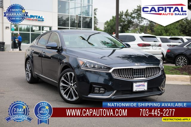 Gravity Blue 2018 Kia Cadenza Sedan Front-Wheel Drive 8-Speed Automatic