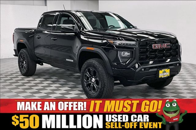 Onyx Black 2024 GMC Canyon Pickup Truck Four-Wheel Drive 8-Speed Automatic