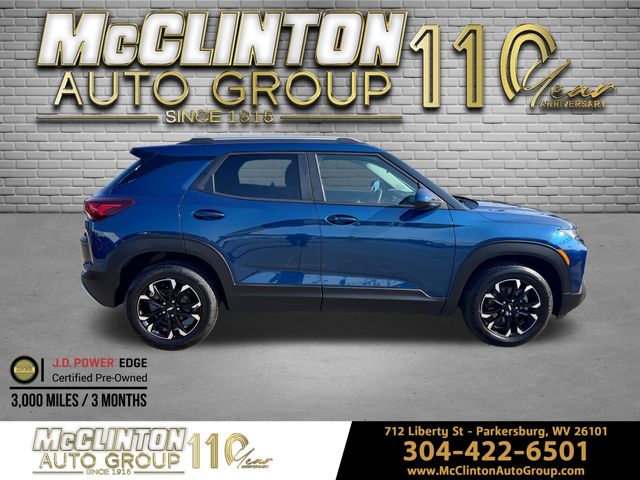 2021 Pacific Blue Metallic Chevrolet TrailBlazer LT AWD SUV