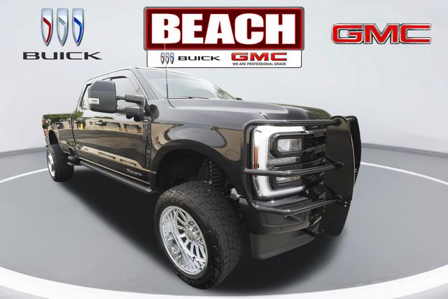 Black Metallic 2024 Ford F-350 Super Duty Pickup Truck Four-Wheel Drive Automatic