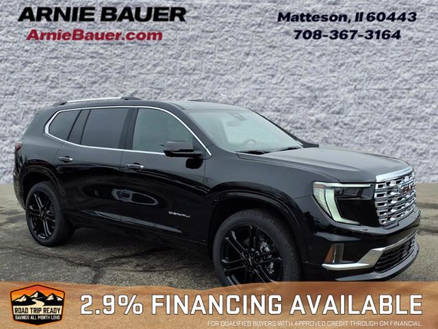 Black (Ebony Twilight Metallic) 2026 GMC Acadia Denali AWD SUV / Crossover Four-Wheel Drive 8-Speed Automatic