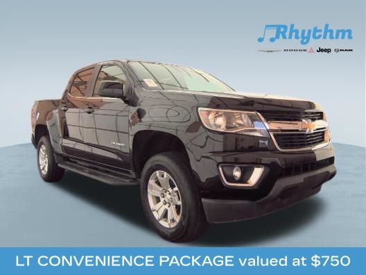 Black 2019 Chevrolet Colorado Pickup Truck Four-Wheel Drive 8-Speed Automatic
