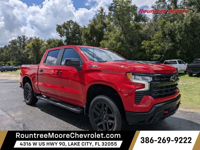 Red 2023 Chevrolet Silverado 1500 Pickup Truck Four-Wheel Drive 8-Speed Automatic