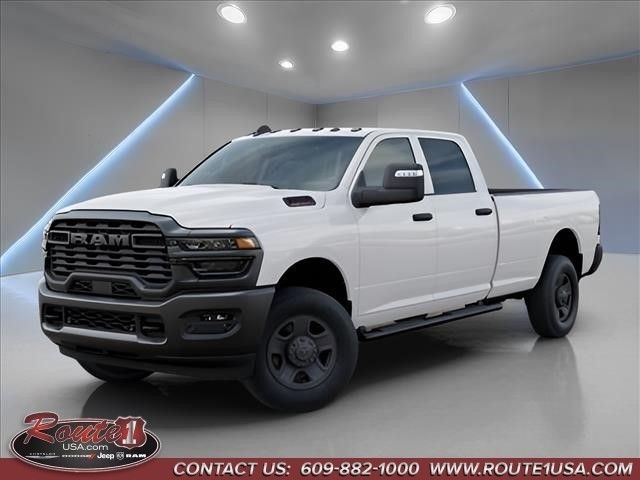 Bright White Clearcoat 2026 RAM 3500 Tradesman Crew Cab LB 4WD Pickup Truck Four-Wheel Drive 8-Speed Automatic