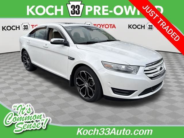 White Platinum Clearcoat Metallic 2014 Ford Taurus Limited AWD Sedan All-Wheel Drive 6-Speed Automatic