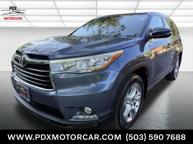 Shoreline Blue Pearl 2016 Toyota Highlander SUV / Crossover All-Wheel Drive 6-Speed Automatic Overdrive