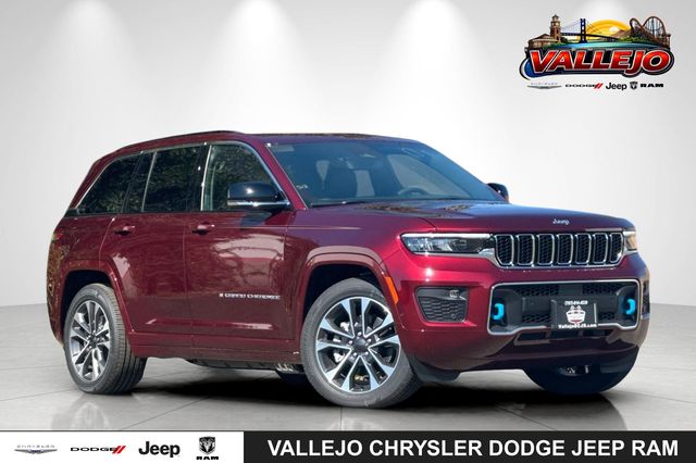 Velvet Red Pearlcoat 2024 Jeep Grand Cherokee 4xe Overland 4WD SUV / Crossover Four-Wheel Drive 8-Speed Automatic