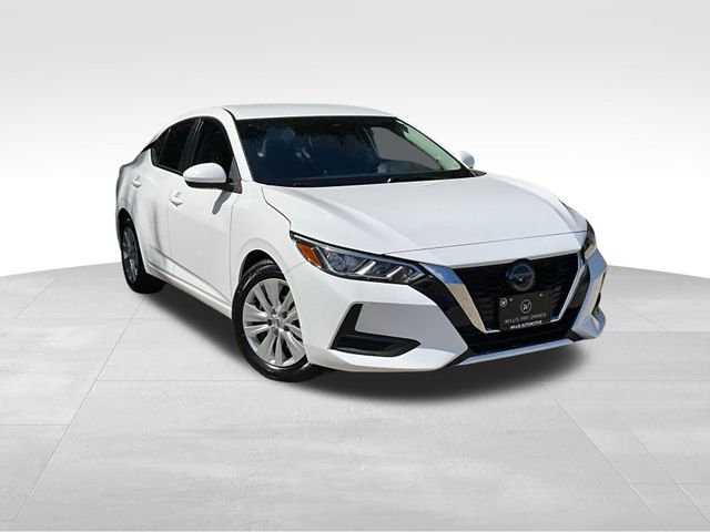 White (Fresh Powder) 2022 Nissan Sentra S FWD Sedan Front-Wheel Drive Continuously Variable Transmission