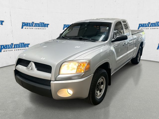Gray 2007 Mitsubishi Raider LS Pickup Truck Rear-Wheel Drive 4-Speed Automatic Overdrive