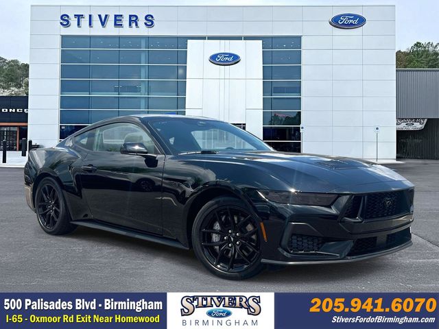 Shadow Black 2026 Ford Mustang Coupe Rear-Wheel Drive Automatic