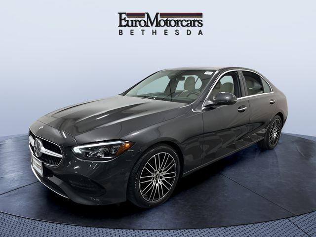 Graphite Gray Metallic 2023 Mercedes-Benz C-Class C 300 4MATIC Sedan All-Wheel Drive 9-Speed Automatic