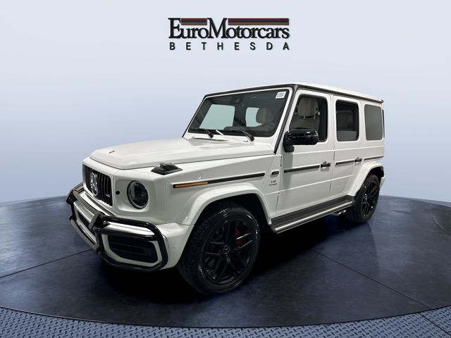 Polar White 2024 Mercedes-Benz G-Class AMG G 63 4MATIC SUV / Crossover All-Wheel Drive 9-Speed Automatic