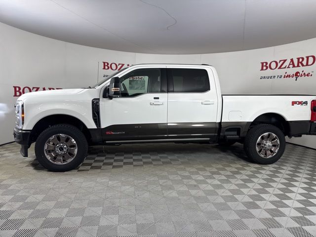2025 Star White Metallic Tri-Coat Ford Super Duty F-250 SRW King Ranch 4X4 Truck