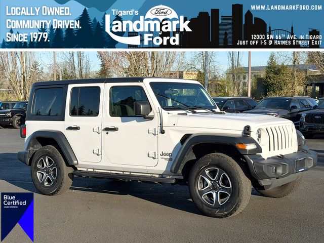 used 2020 Jeep Wrangler car, priced at $26,977