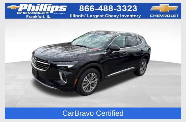 Black (Ebony Twilight Metallic) 2022 Buick Envision Preferred FWD SUV / Crossover Front-Wheel Drive 9-Speed Automatic