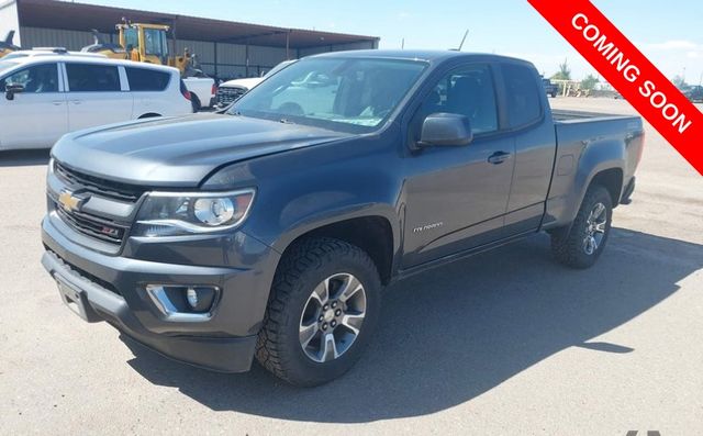 Cyber Gray Metallic 2016 Chevrolet Colorado Z71 Extended Cab LB 4WD Pickup Truck Four-Wheel Drive 6-Speed Automatic
