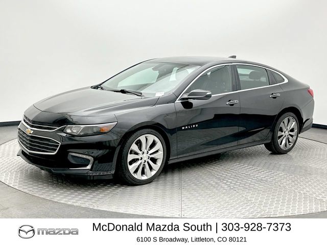 Mosaic Black Metallic 2016 Chevrolet Malibu Sedan Front-Wheel Drive 8-Speed Automatic