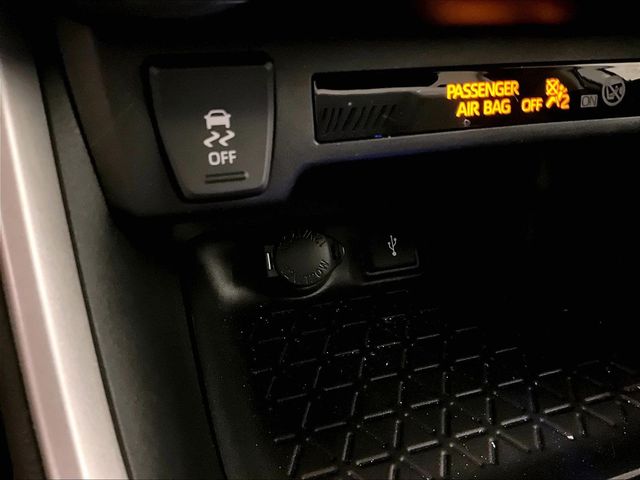 2021 Toyota RAV4 Hybrid LE White at Phil Fitts Ford