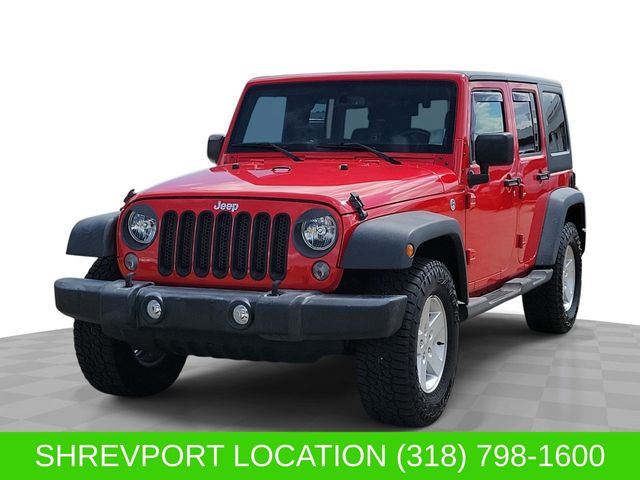 Firecracker Red Clearcoat 2017 Jeep Wrangler SUV / Crossover Four-Wheel Drive 5-Speed Automatic