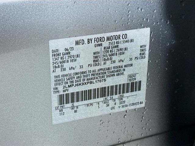 2023 Lincoln Nautilus Reserve Silver at Bayway Cadillac Southwest