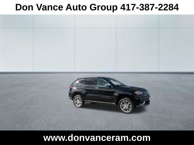 Diamond Black Crystal Pearlcoat 2020 Jeep Grand Cherokee Summit 4WD SUV / Crossover Four-Wheel Drive 8-Speed Automatic