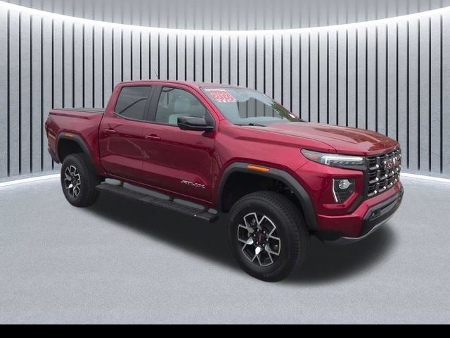 Volcanic Red Tintcoat 2023 GMC Canyon Pickup Truck Four-Wheel Drive 8-Speed Automatic