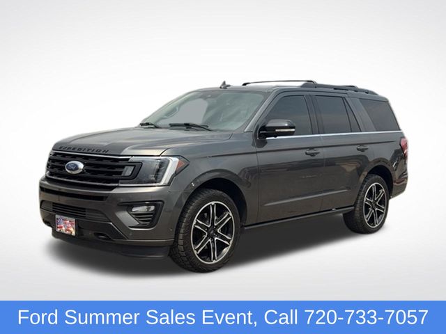 Gray (Magnetic) 2021 Ford Expedition SUV / Crossover Four-Wheel Drive Automatic