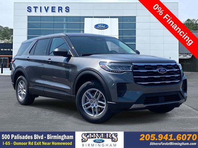Gray Metallic 2026 Ford Explorer SUV / Crossover Rear-Wheel Drive Automatic