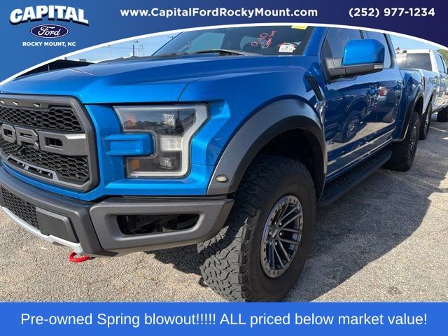 Ford Performance Blue Metallic 2019 Ford F-150 Pickup Truck Four-Wheel Drive Automatic