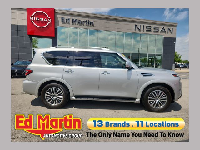 Brilliant Silver Metallic 2024 Nissan Armada SL 4WD SUV / Crossover Four-Wheel Drive 7-Speed Automatic