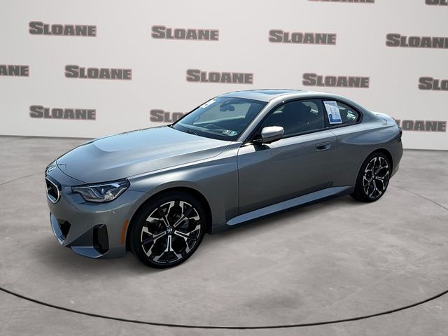 Gray Metallic 2025 BMW 2 Series 230i Coupe xDrive Coupe All-Wheel Drive 8-Speed Automatic