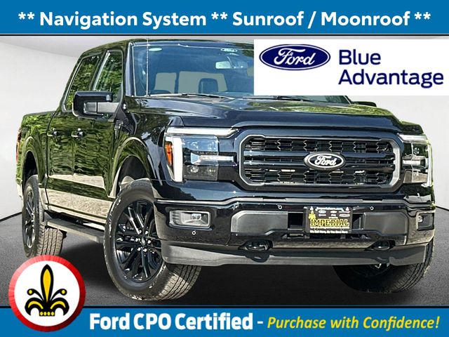 Agate Black Metallic 2025 Ford F-150 Pickup Truck Four-Wheel Drive Automatic