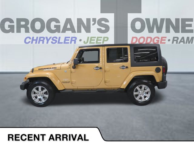 2013 Jeep Wrangler Unlimited Sahara 4WD