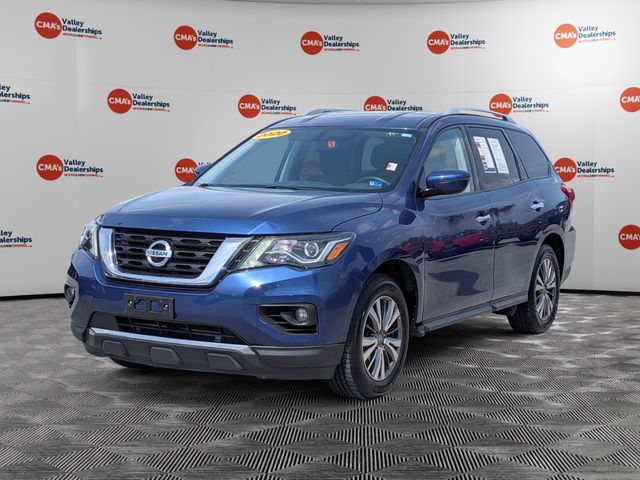 Caspian Blue Metallic 2020 Nissan Pathfinder SV 4WD SUV / Crossover Four-Wheel Drive Continuously Variable Transmission