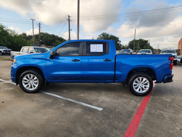 2024 Chevrolet Silverado 1500 Custom Blue at Classic Elite Chevrolet Sugar Land