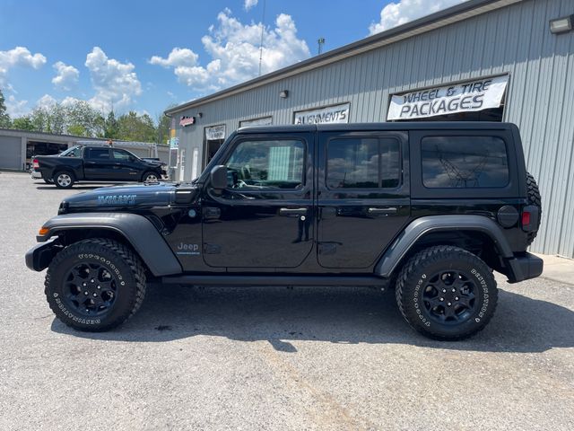 2023 Jeep Wrangler Willys 4xe - Black Clearcoat exterior view 4