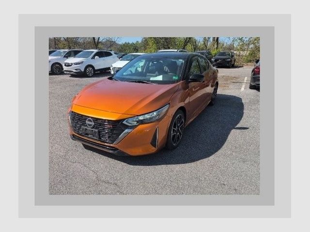 Orange Metallic 2024 Nissan Sentra SR FWD Sedan Front-Wheel Drive Continuously Variable Transmission