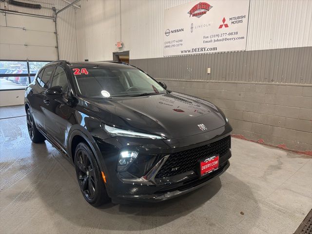 Black (Ebony Twilight Metallic) 2024 Buick Envision Sport Touring AWD SUV / Crossover All-Wheel Drive 9-Speed Automatic