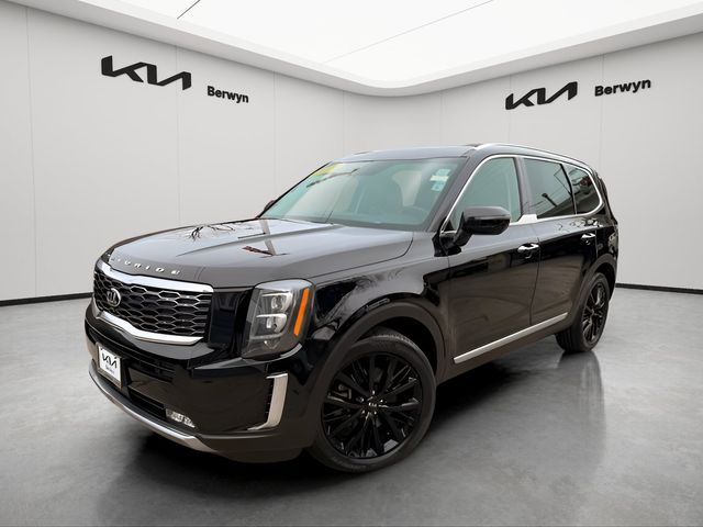 Ebony Black 2022 Kia Telluride EX FWD SUV / Crossover Front-Wheel Drive 8-Speed Automatic
