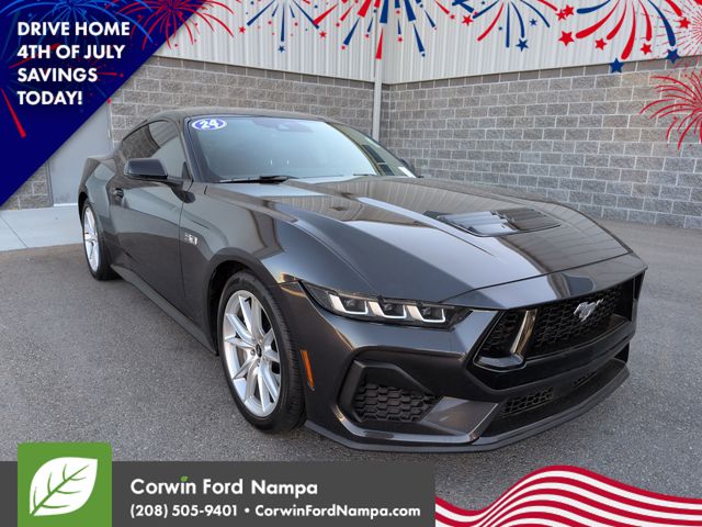 Gray Metallic 2024 Ford Mustang Coupe Rear-Wheel Drive Automatic