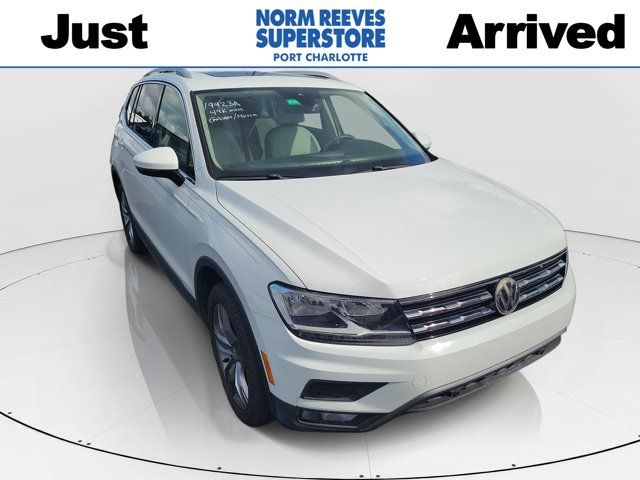 Pure White 2020 Volkswagen Tiguan SEL FWD SUV / Crossover Front-Wheel Drive 8-Speed Automatic