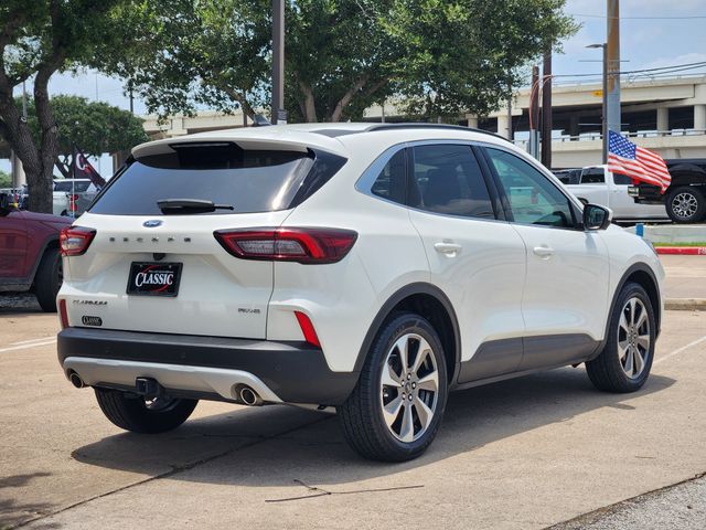 2023 Ford Escape Platinum White at DeMontrond Ford