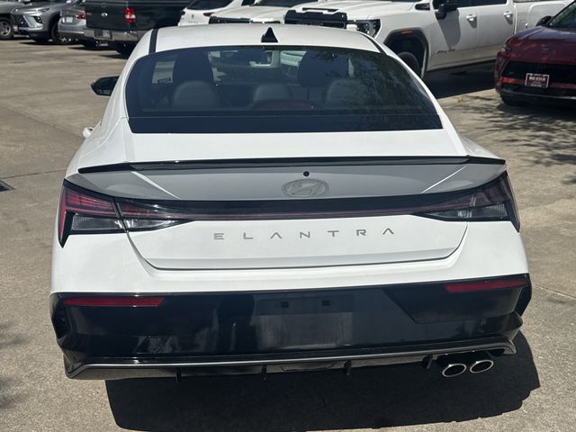 2025 Hyundai Elantra N Line White at Emmons Autoplex