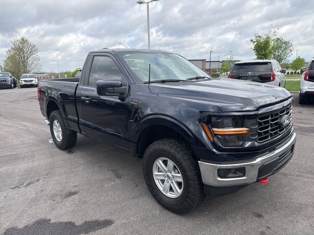 Antimatter Blue Metallic 2025 Ford F-150 XL Regular Cab 4WD Pickup Truck Four-Wheel Drive Automatic